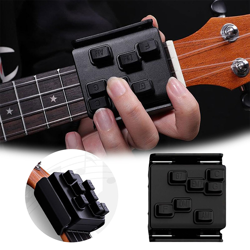 Ukulele Beginner Kit - Ukulele Chord Presser Trainer For Beginners