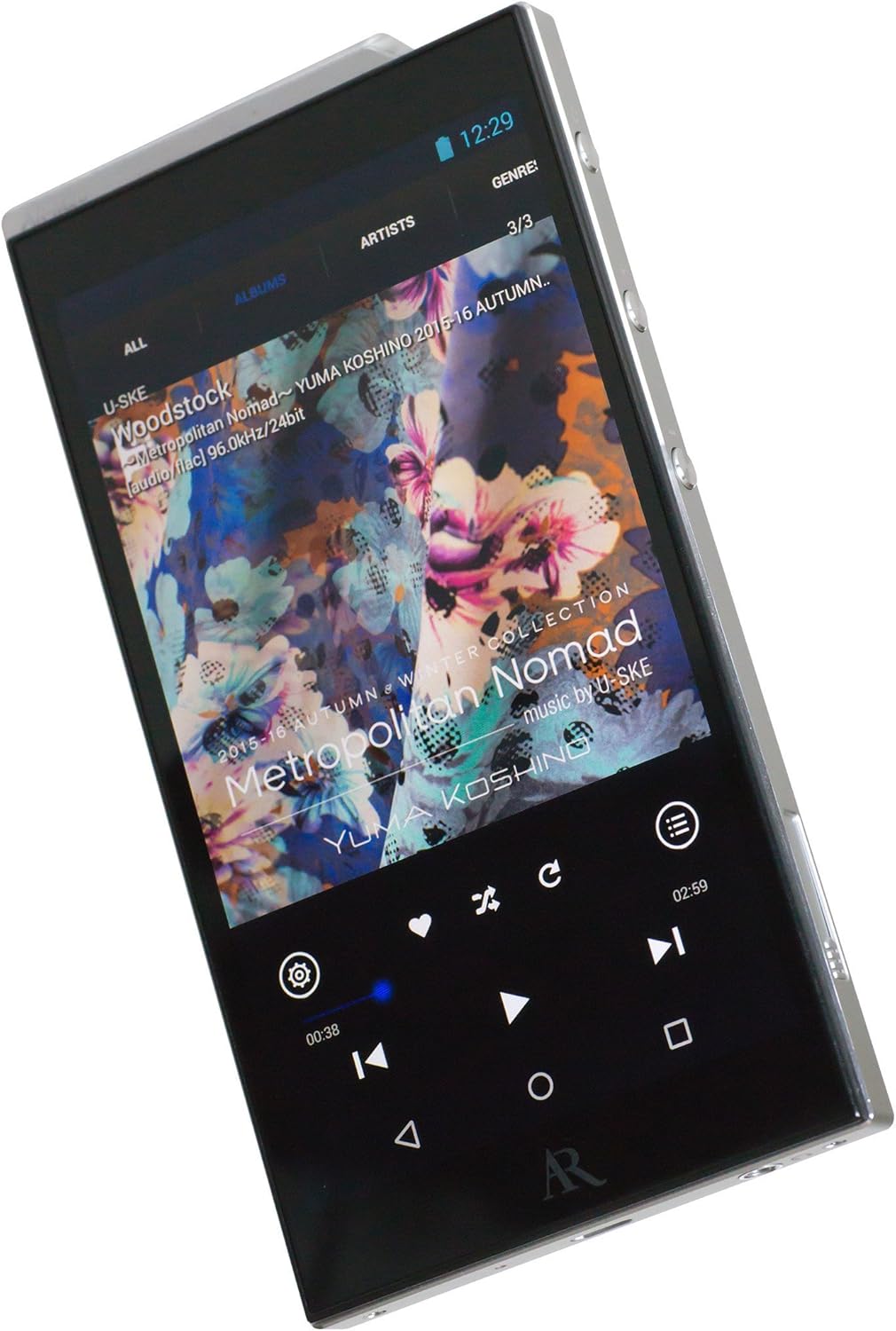 Official Audio Music - Acoustic Research Ar-m20 Hi-res Portable Music