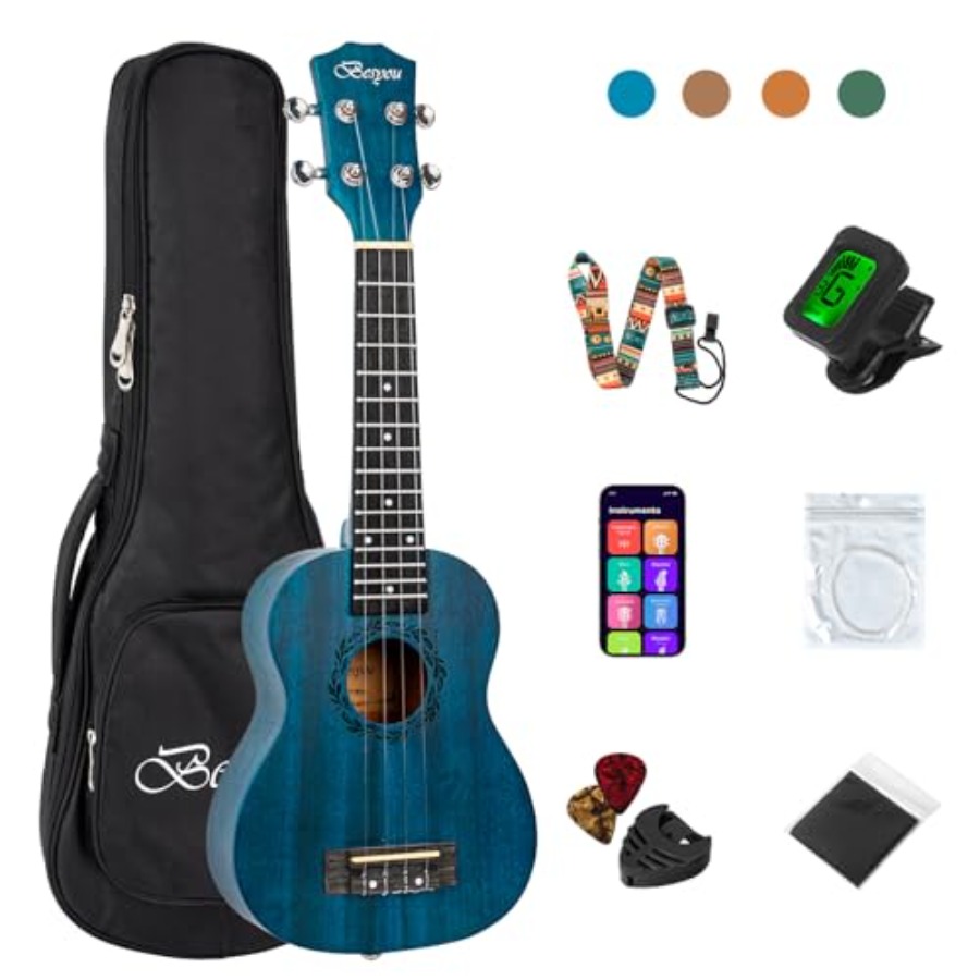Ukulele Beginner Kit - 21 Inches Ukulele Beginner and Adult
