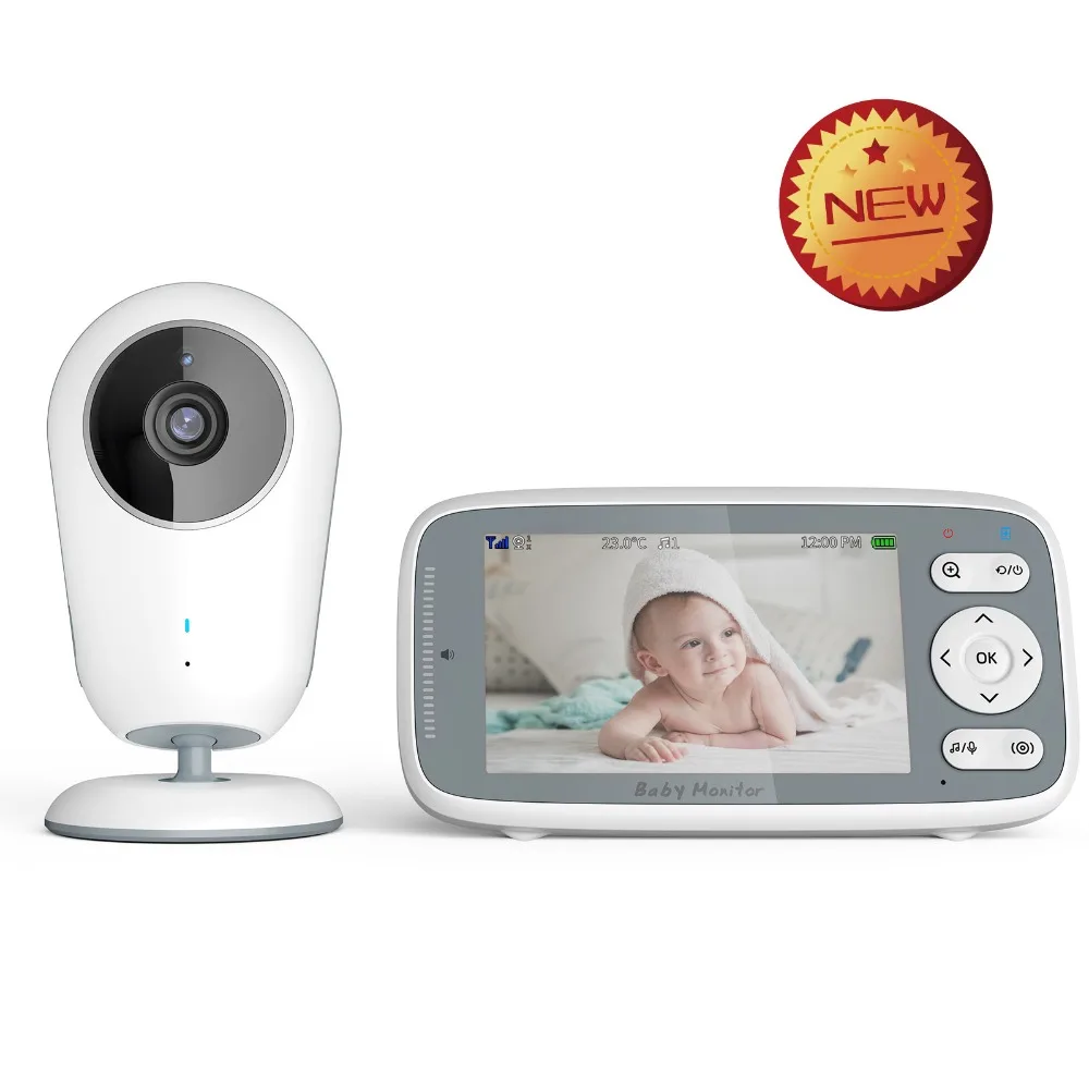 Zoom Audio Music - 4.0'' Baby Monitor 3X Digital Zoom