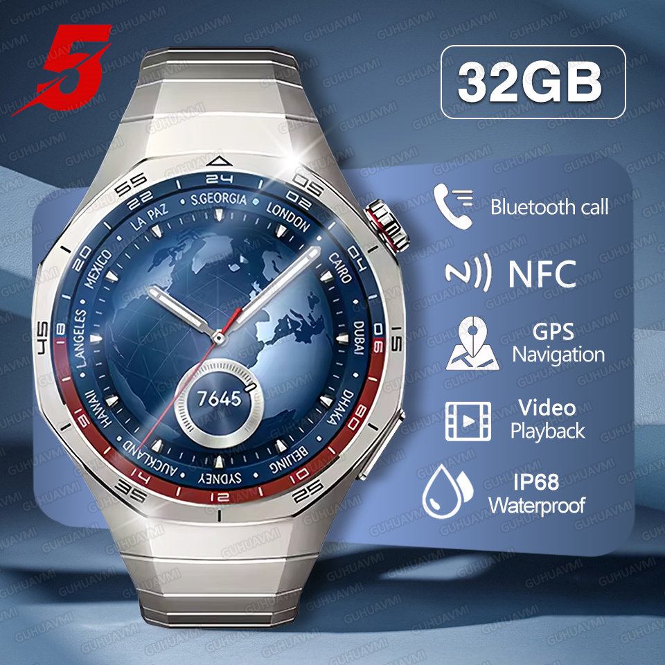 Audio Music Light - 2026 New Watch 5 Pro GPS