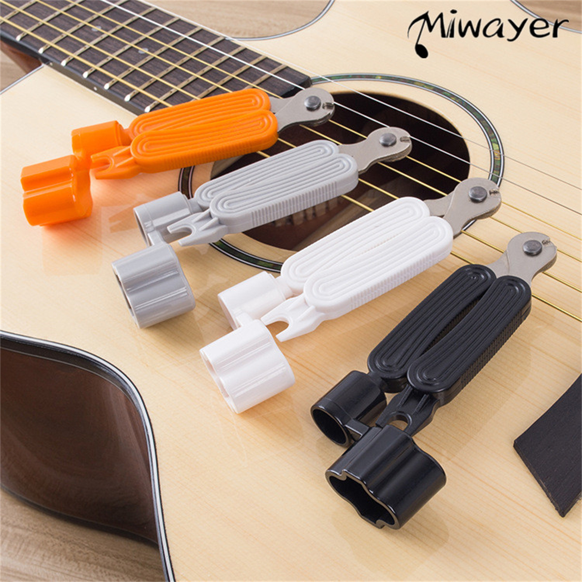 Guitar Slide Tube - Miwayer Guitar String Winder 3 IN