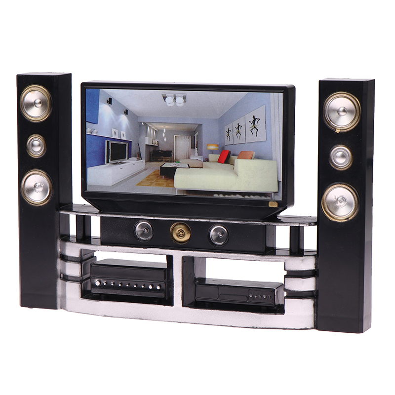 Audio House Music - New 1/12 Dollhouse Mini TV Audio
