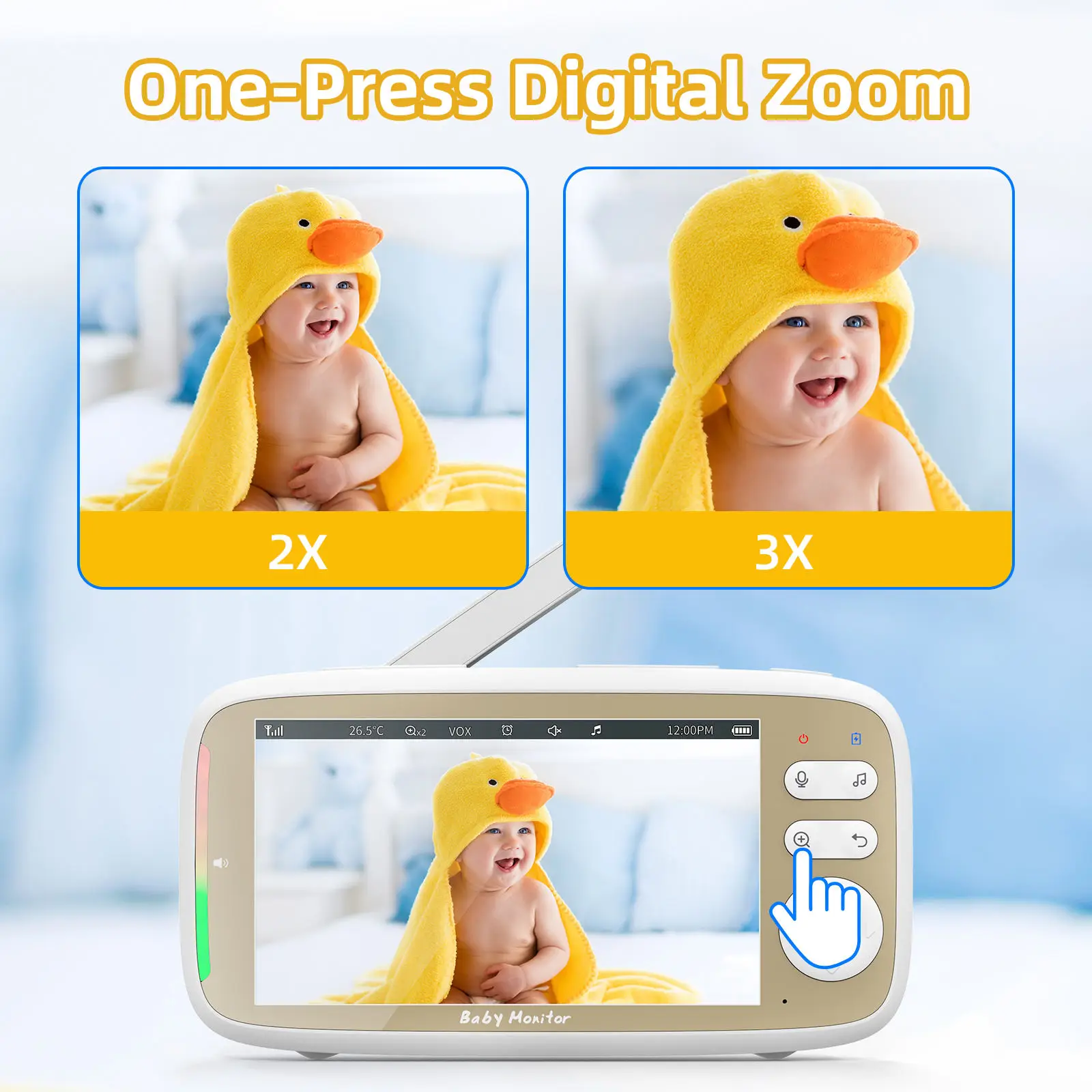 VB803 PRO Baby Monitor with 2p - đánh giá và giá Zoom Audio Music