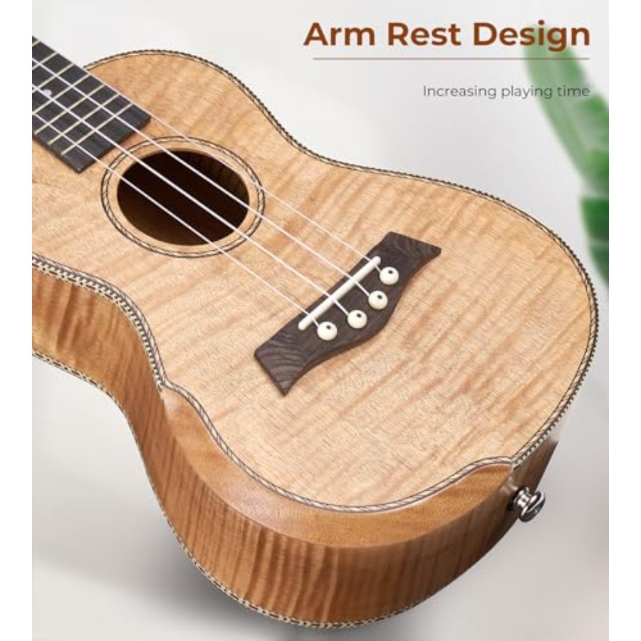 Concert Ukulele 23 inch Ukelel - đánh giá và giá Ukulele Beginner Kit