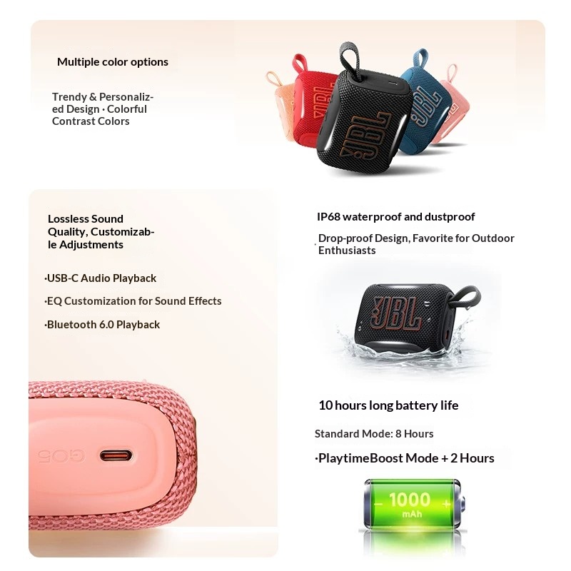 JBL GO 5 Living room wireless  - đánh giá và giá Audio House Music
