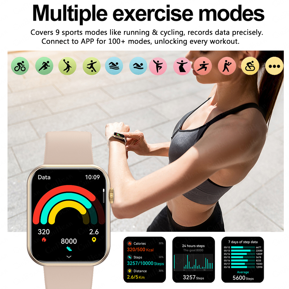 2025 New Sports Smart Watch Me - đánh giá và giá Audio Music Light