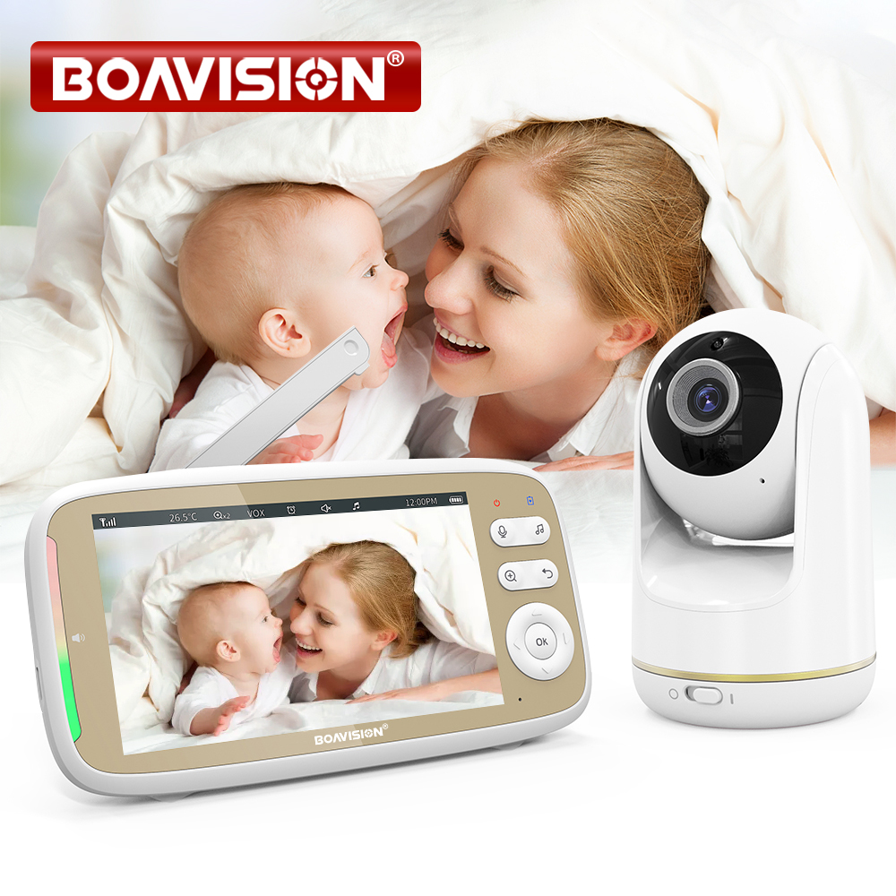 VB803 Baby Monitor 5 Inch 720P - đánh giá và giá Zoom Audio Music