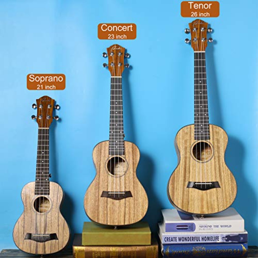 Soprano Ukulele 21 inch Profes - đánh giá và giá Ukulele Beginner Kit
