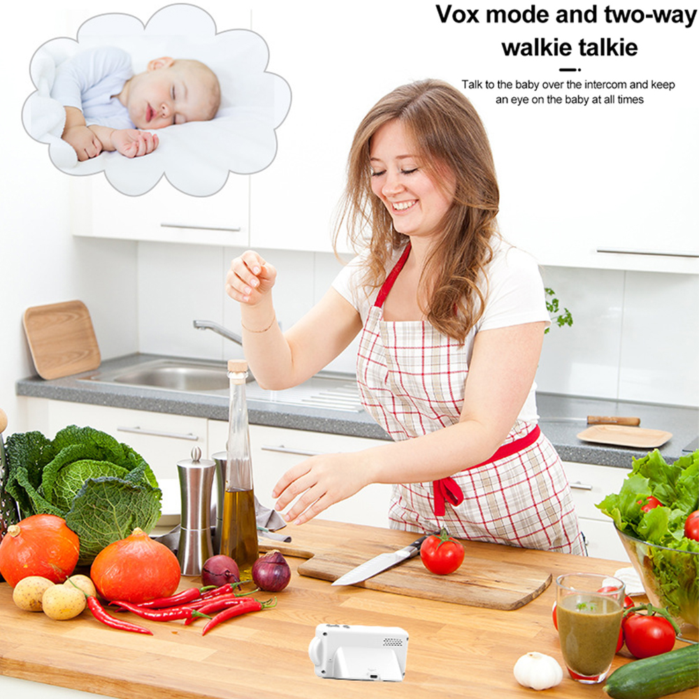 2.8 Inch Video Baby Monitor Di - đánh giá và giá Zoom Audio Music