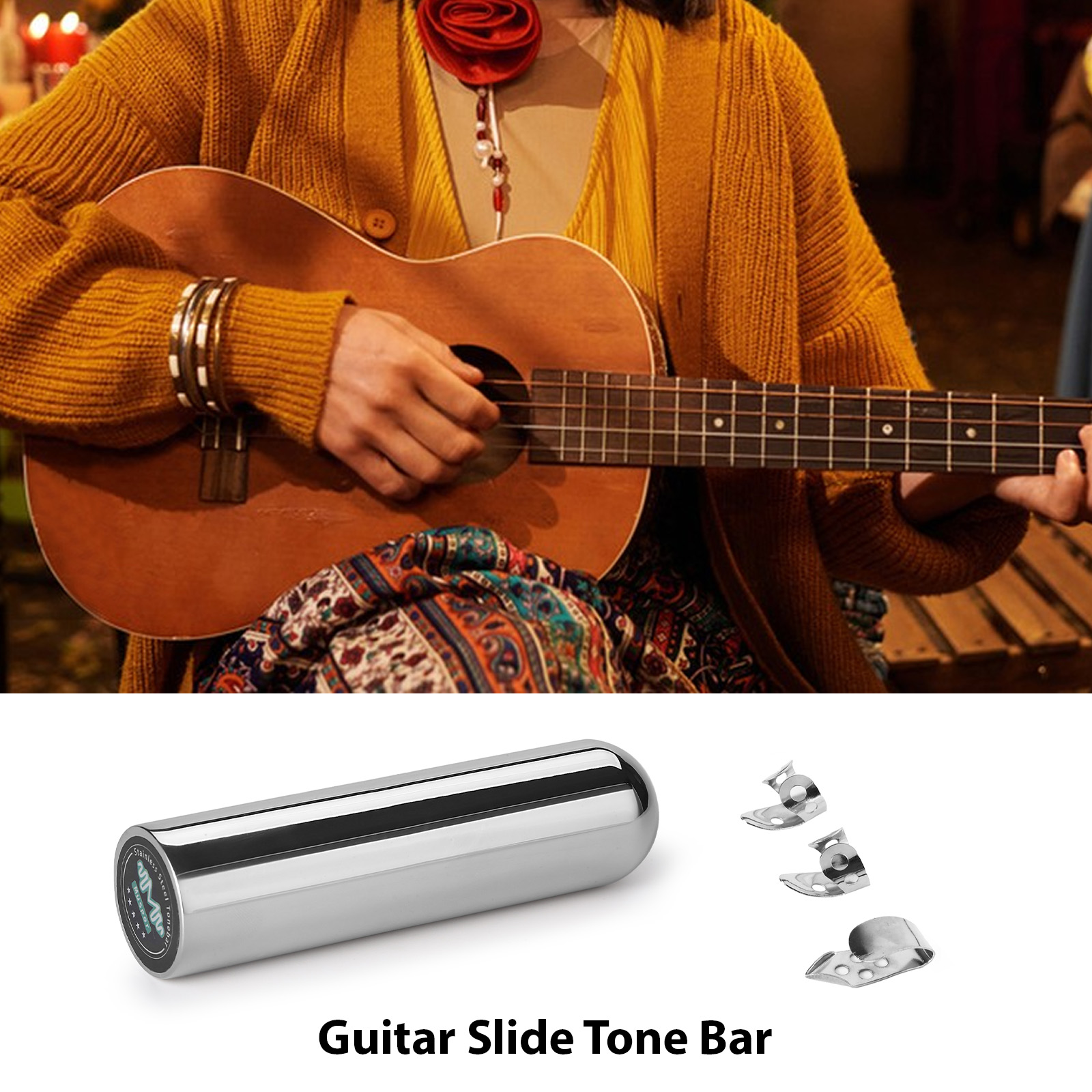 Muspor Guitar Slide Tone Bar S - đánh giá và giá Guitar Slide Tube