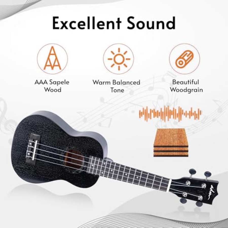 Ukulele Beginner Kit for kids, - đánh giá và giá Ukulele Beginner Kit