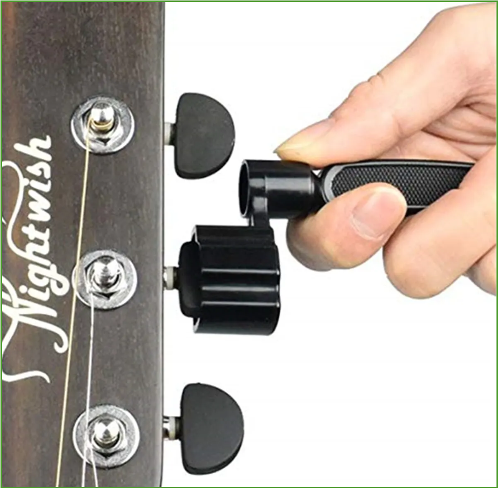 Wooden Guitar String Winder 3  - đánh giá và giá Guitar Slide Tube