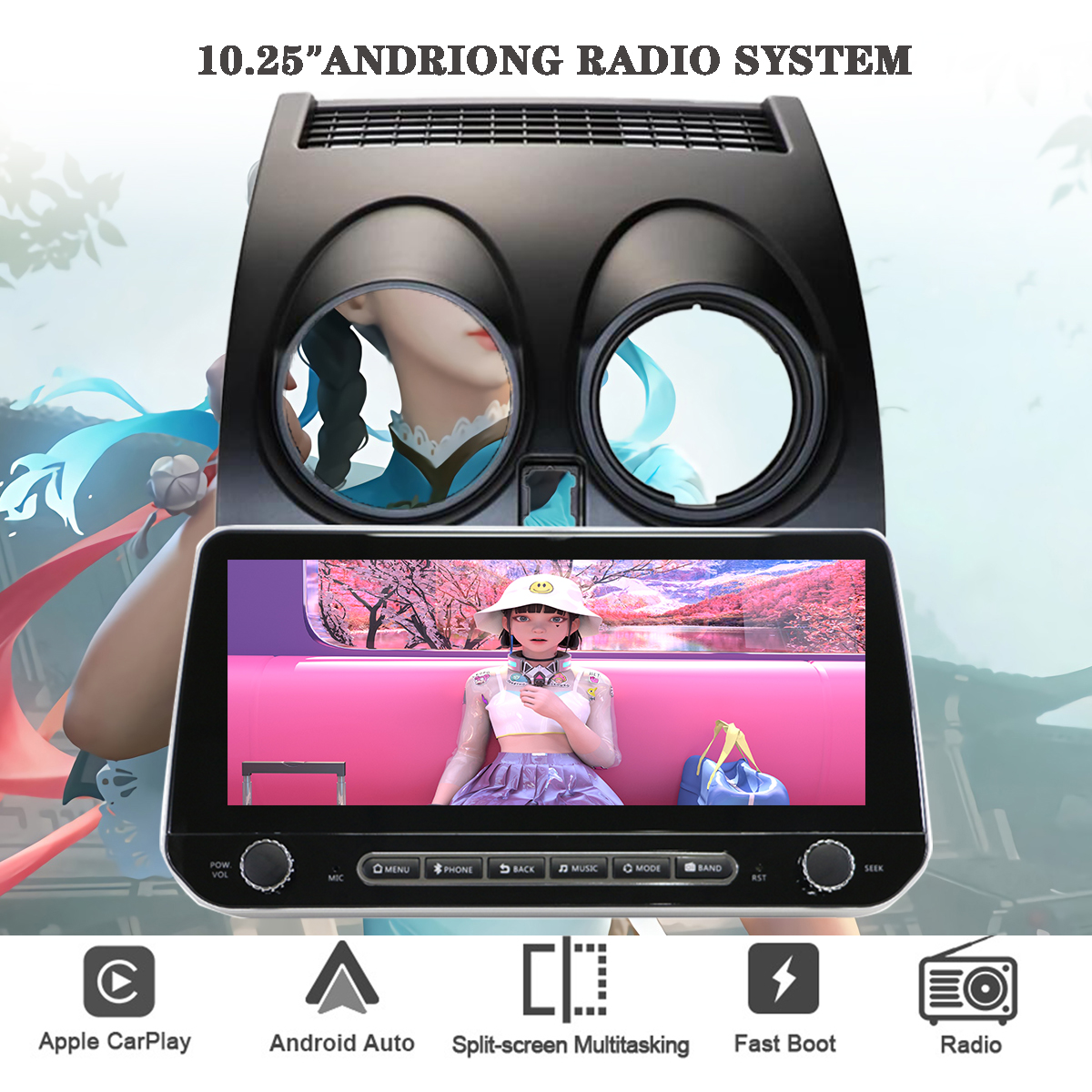 For Nissan Qashqai J10 2006 -  - đánh giá và giá Audio Music Hindi