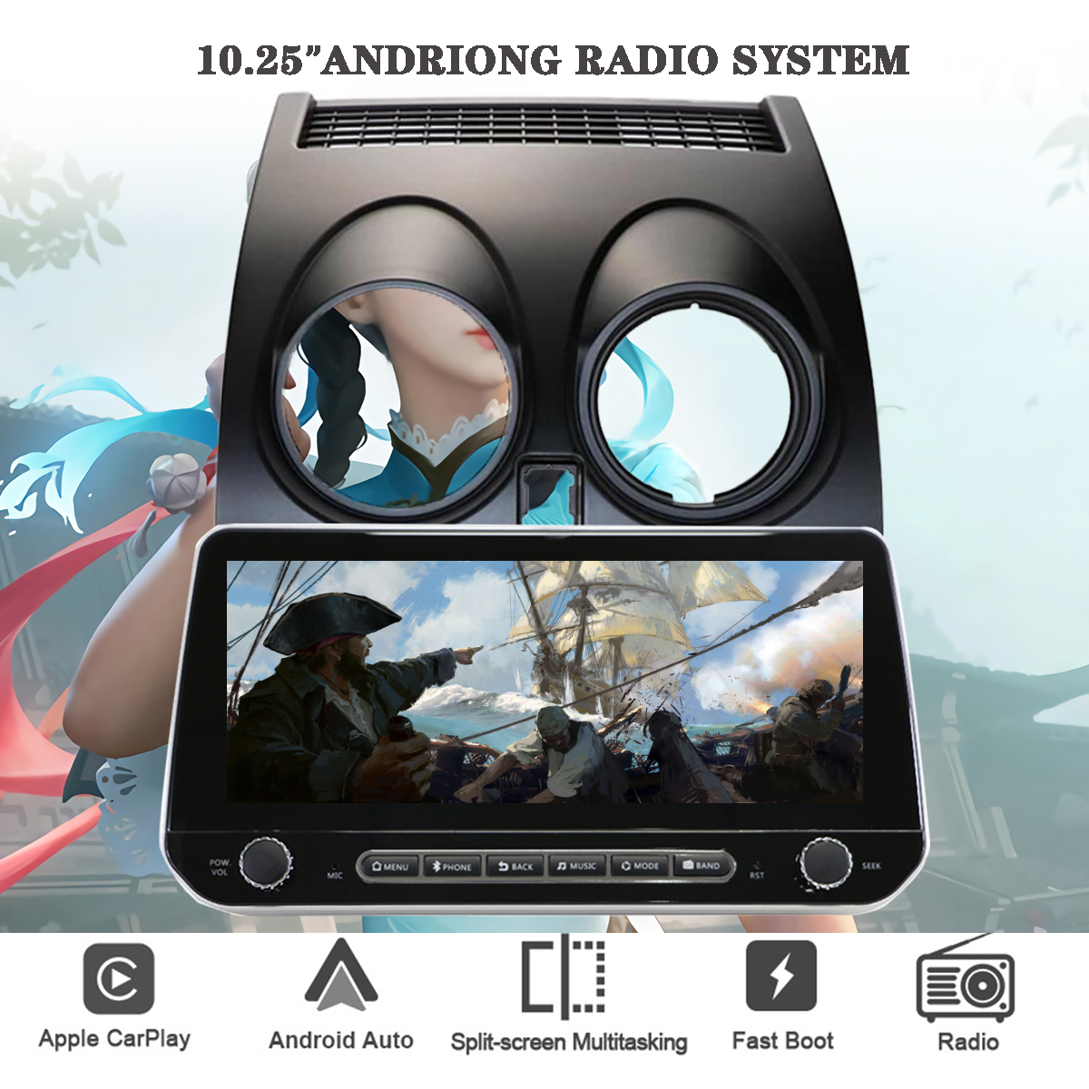 For Nissan Qashqai J10 2006 -  - đánh giá và giá Audio Music Hindi