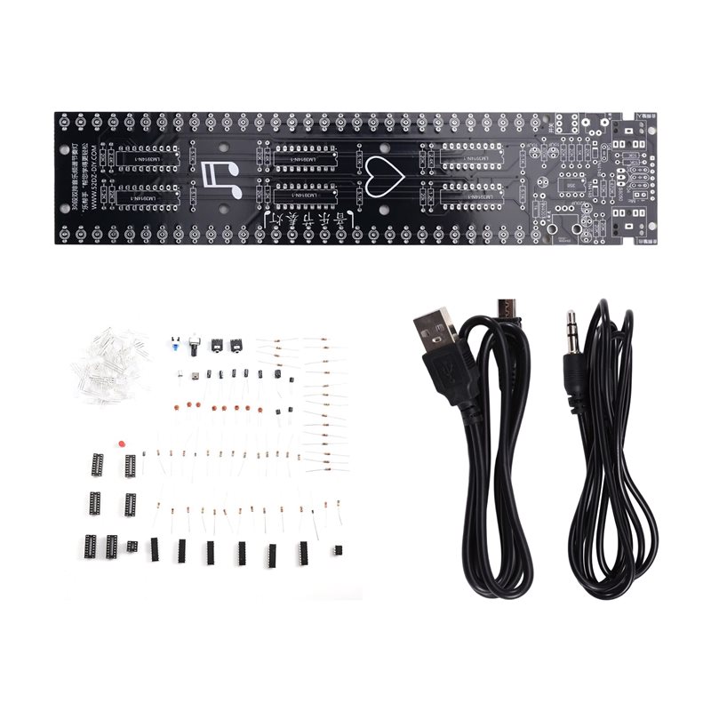 CJSD-30 Sections DIY LED Audio - đánh giá và giá Audio Music Light
