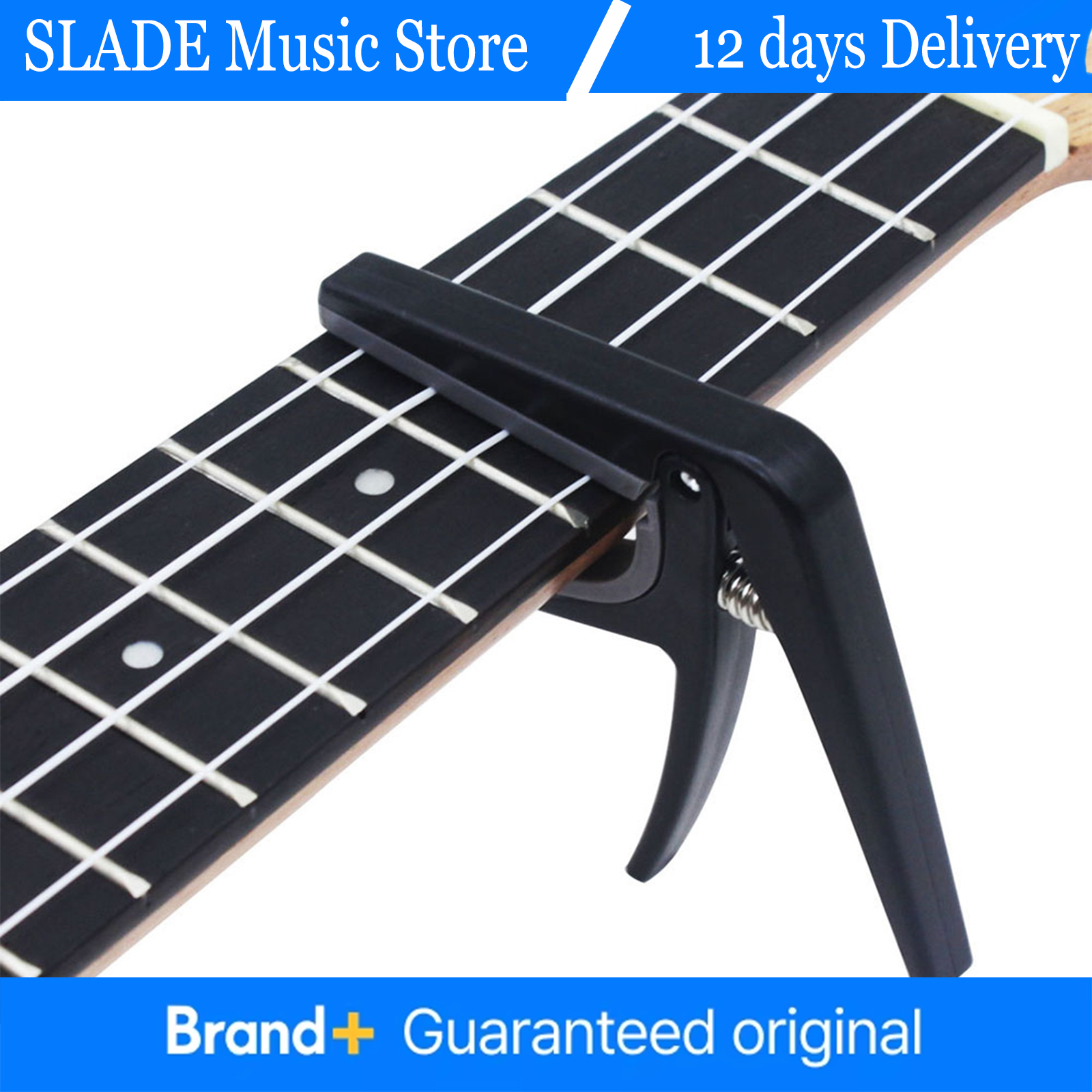 Guitar Tuning Clamp Pro Black  - đánh giá và giá Ukulele Beginner Kit