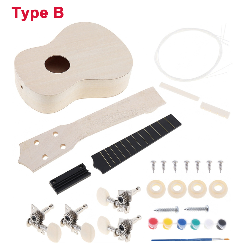 DIY Ukulele  21 Inch  Kit Deer - đánh giá và giá Ukulele Beginner Kit