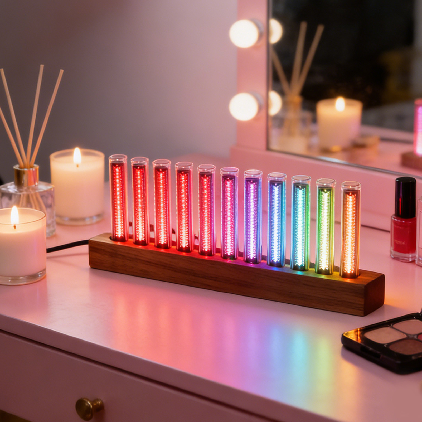 LED Music Spectrum Display Hom - đánh giá và giá Audio Music Light